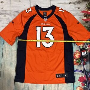Trevor Siemian Denver Broncos Nike NFL On-Field Football Jersey Large Orange New